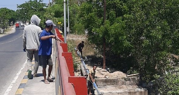 Klik untuk memperbesar gambar Connect di Jembatan II Bts. Camplong- Tanjhung.